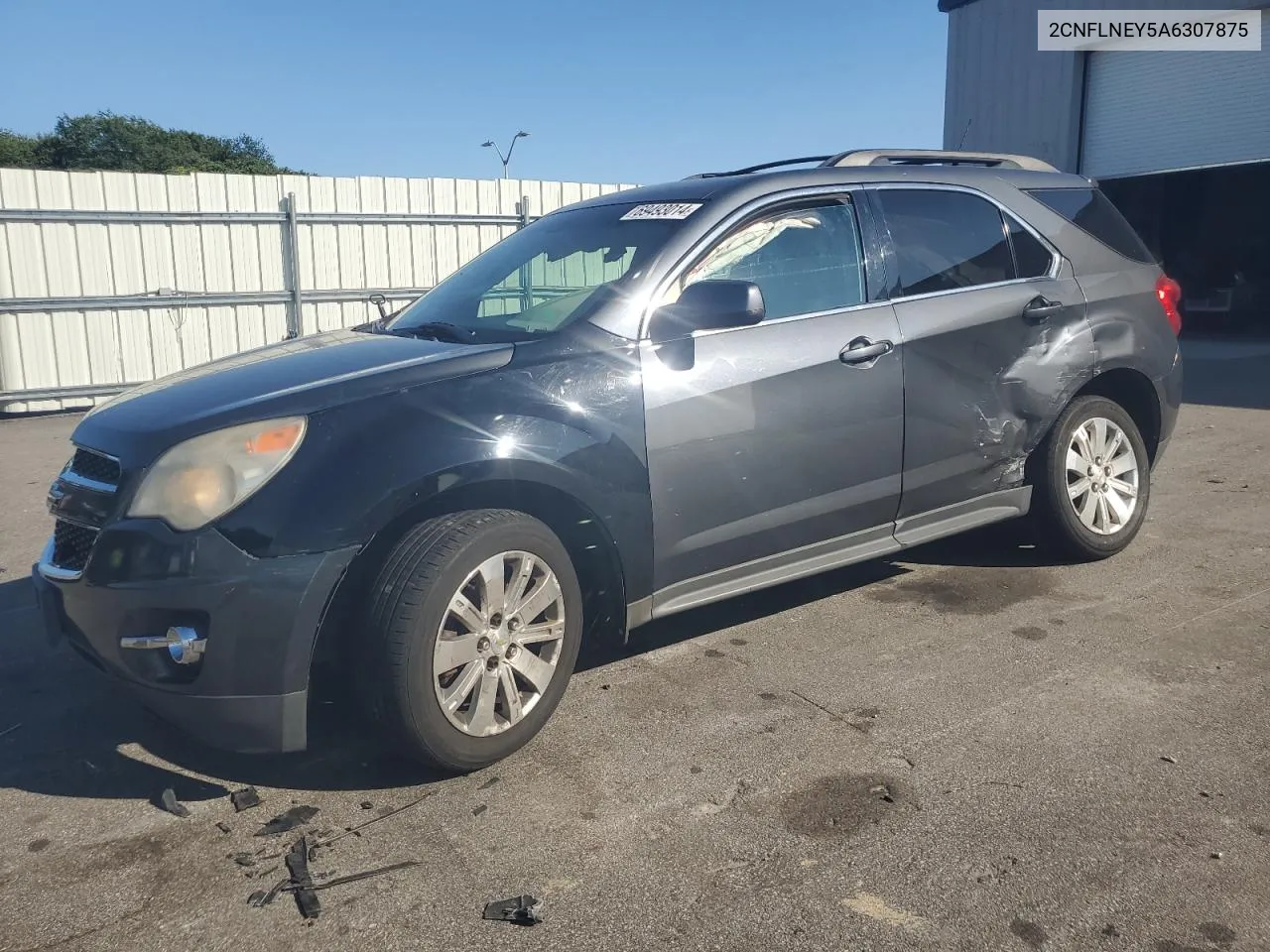 2CNFLNEY5A6307875 2010 Chevrolet Equinox Lt