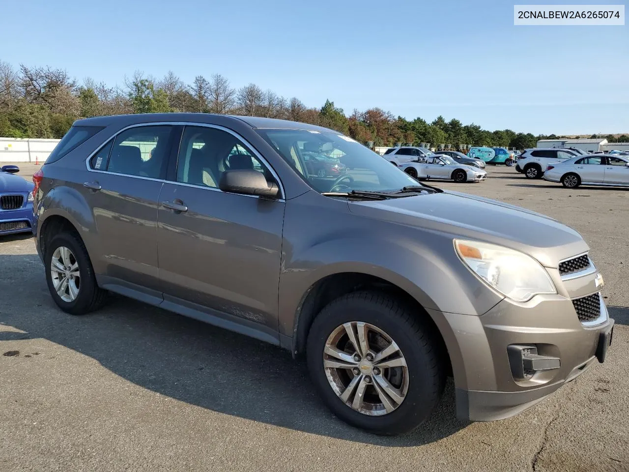 2CNALBEW2A6265074 2010 Chevrolet Equinox Ls