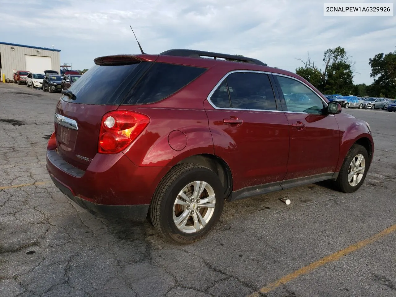 2CNALPEW1A6329926 2010 Chevrolet Equinox Lt