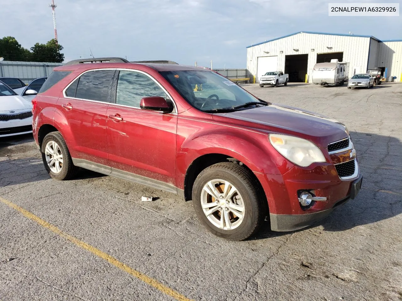 2CNALPEW1A6329926 2010 Chevrolet Equinox Lt