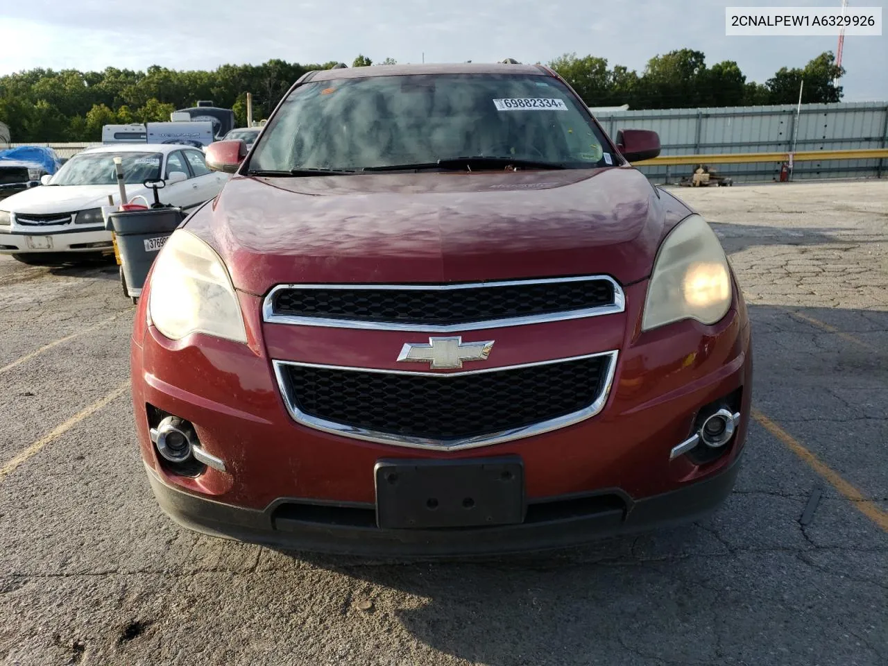 2010 Chevrolet Equinox Lt VIN: 2CNALPEW1A6329926 Lot: 69882334