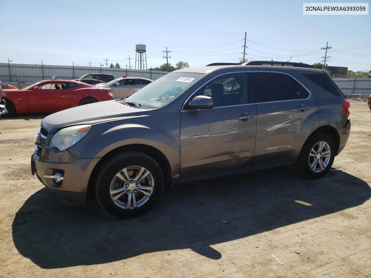 2CNALPEW3A6393059 2010 Chevrolet Equinox Lt