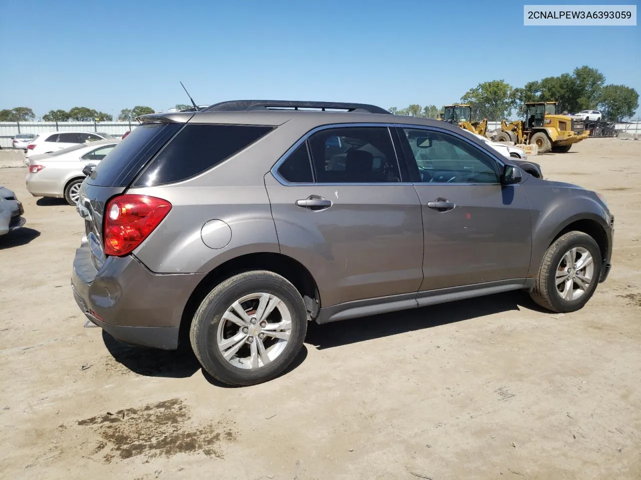 2010 Chevrolet Equinox Lt VIN: 2CNALPEW3A6393059 Lot: 70124984