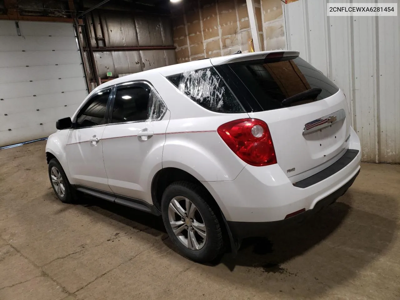 2010 Chevrolet Equinox Ls VIN: 2CNFLCEWXA6281454 Lot: 71285684