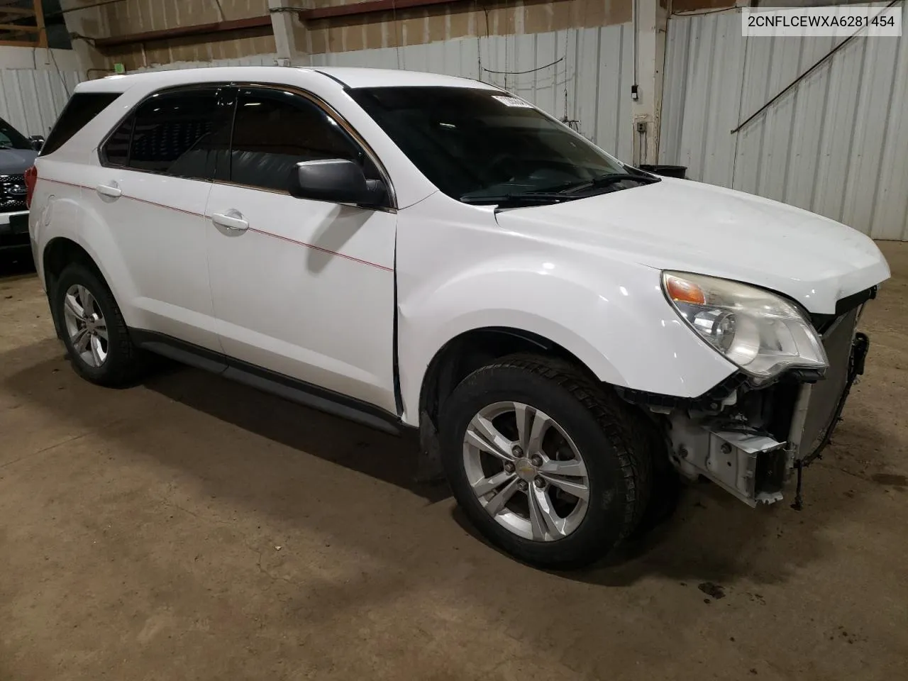 2CNFLCEWXA6281454 2010 Chevrolet Equinox Ls