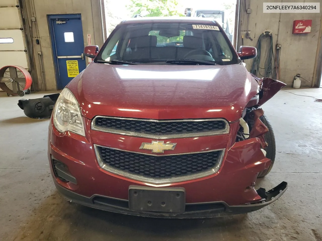 2010 Chevrolet Equinox Lt VIN: 2CNFLEEY7A6340294 Lot: 71419124