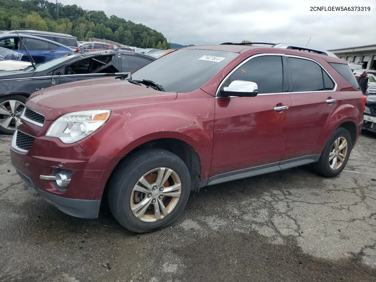 2010 Chevrolet Equinox Ltz VIN: 2CNFLGEW5A6373319 Lot: 71421504