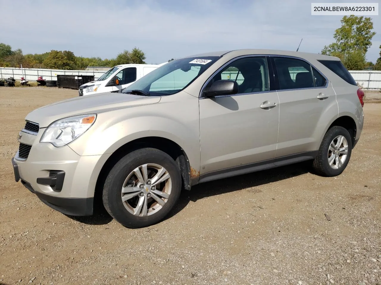 2CNALBEW8A6223301 2010 Chevrolet Equinox Ls