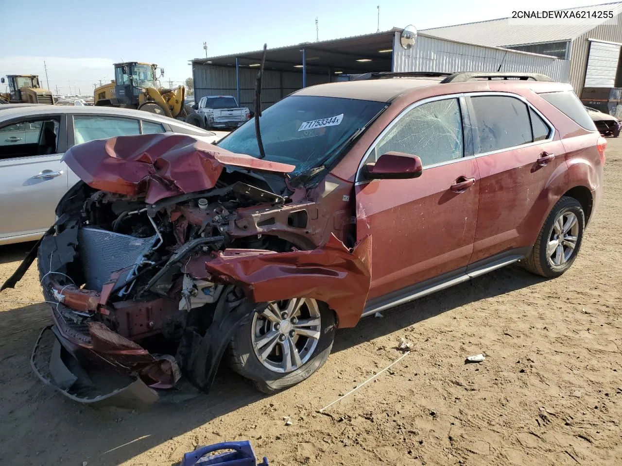 2CNALDEWXA6214255 2010 Chevrolet Equinox Lt