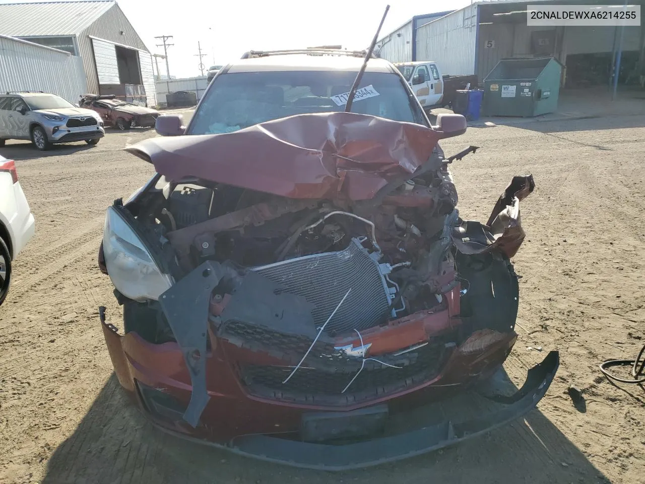 2CNALDEWXA6214255 2010 Chevrolet Equinox Lt