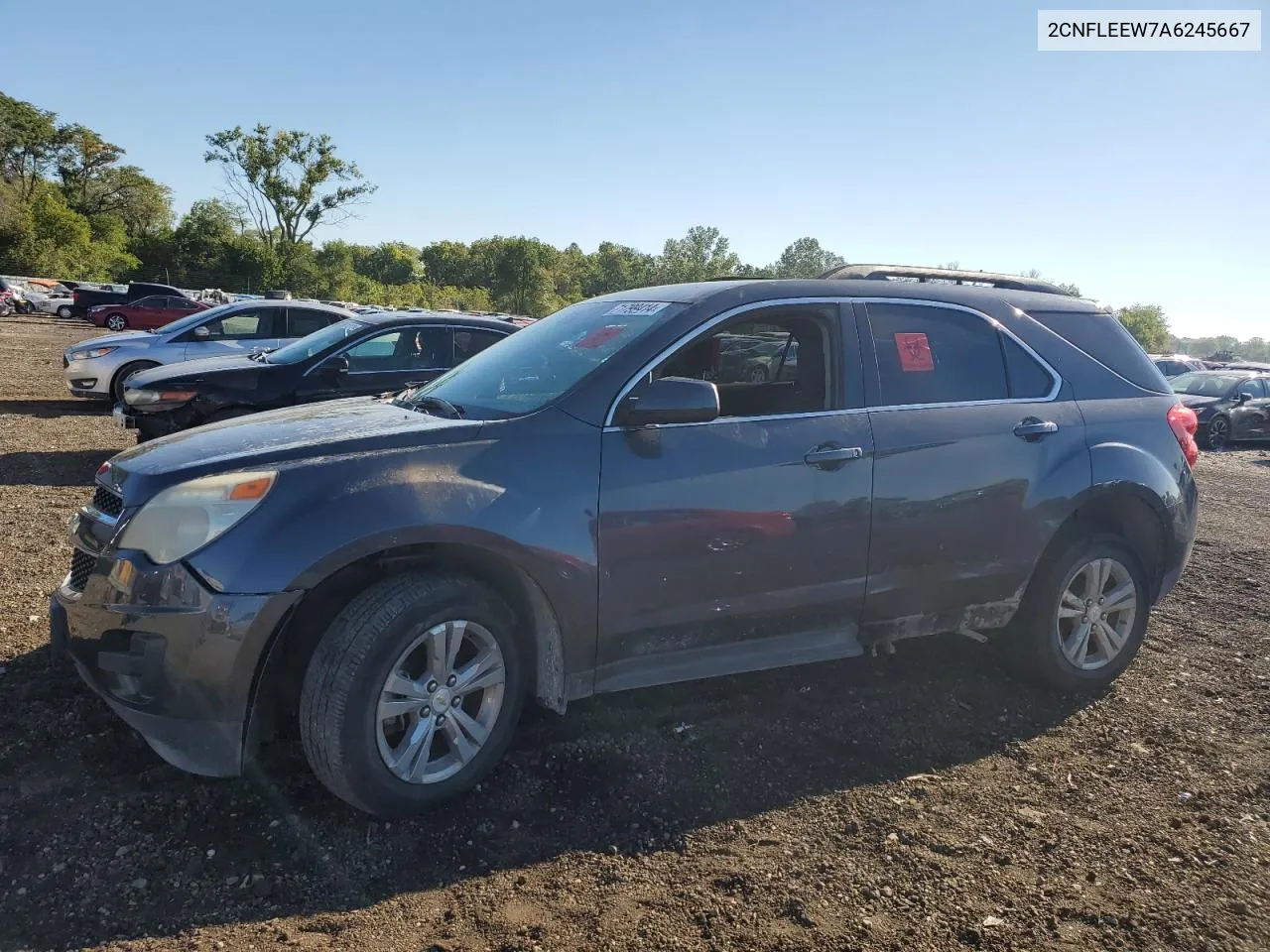 2CNFLEEW7A6245667 2010 Chevrolet Equinox Lt