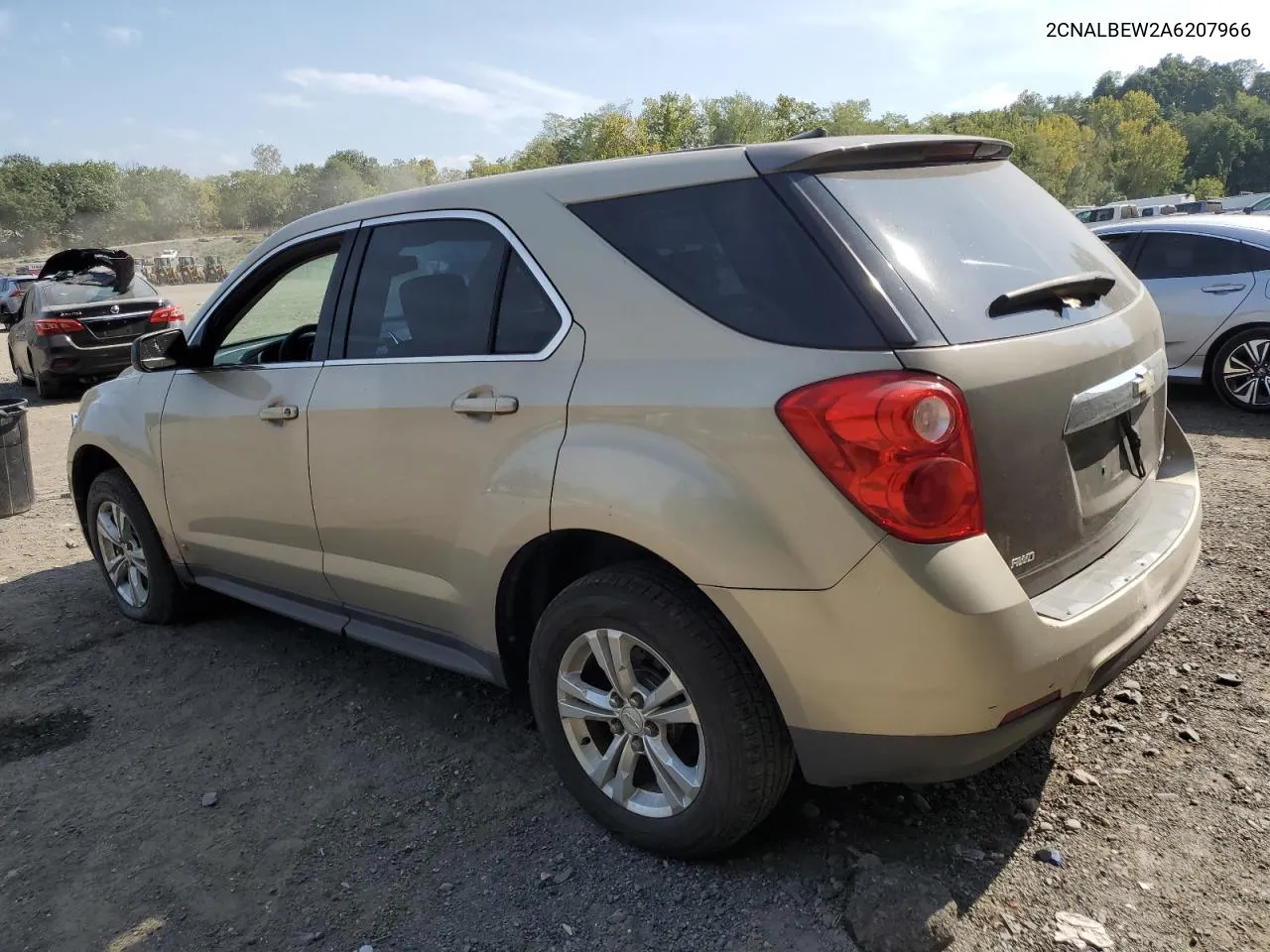 2CNALBEW2A6207966 2010 Chevrolet Equinox Ls