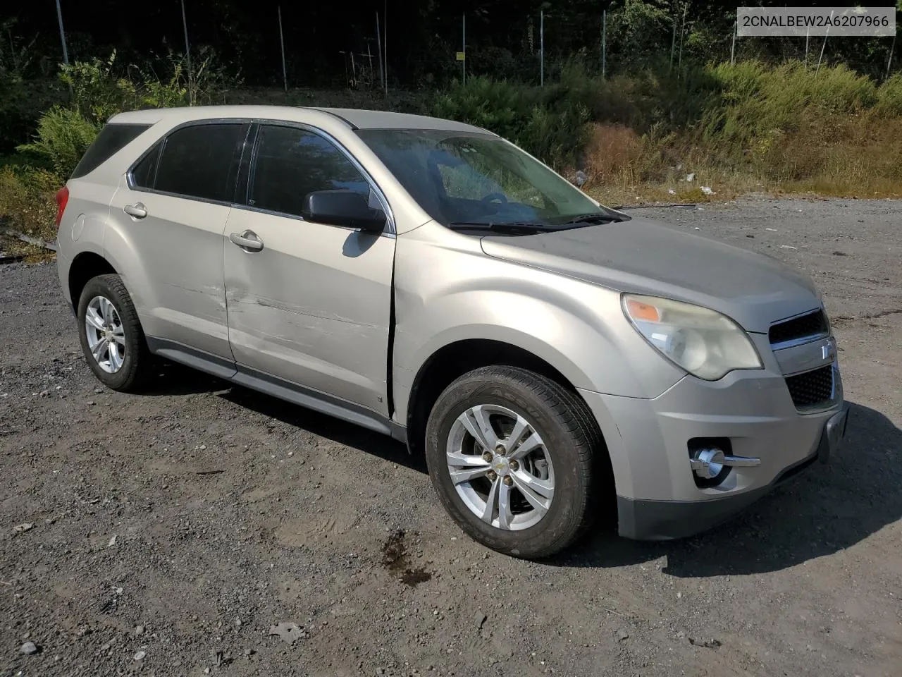 2CNALBEW2A6207966 2010 Chevrolet Equinox Ls