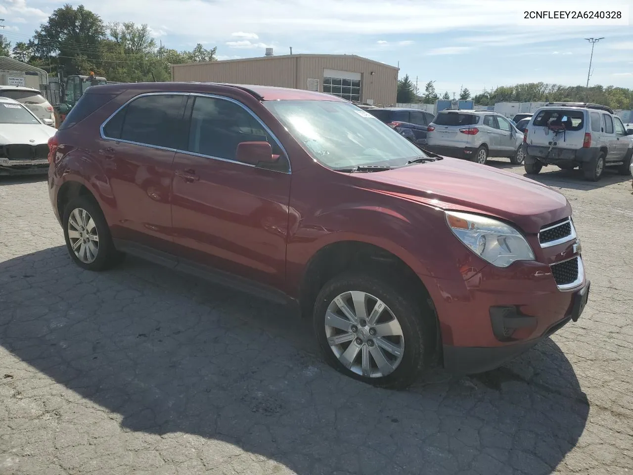 2010 Chevrolet Equinox Lt VIN: 2CNFLEEY2A6240328 Lot: 72049794