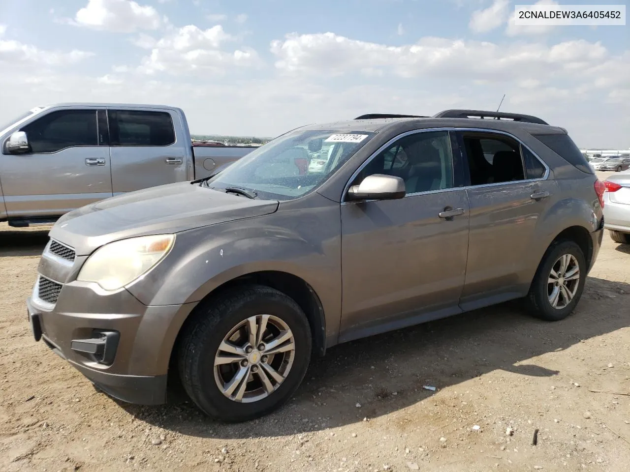 2010 Chevrolet Equinox Lt VIN: 2CNALDEW3A6405452 Lot: 72237794