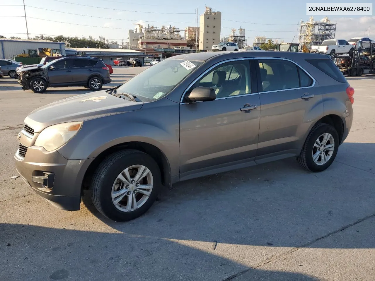 2010 Chevrolet Equinox Ls VIN: 2CNALBEWXA6278400 Lot: 72574544