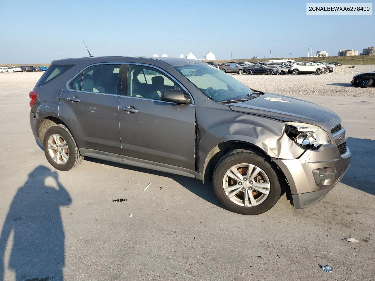 2010 Chevrolet Equinox Ls VIN: 2CNALBEWXA6278400 Lot: 72574544