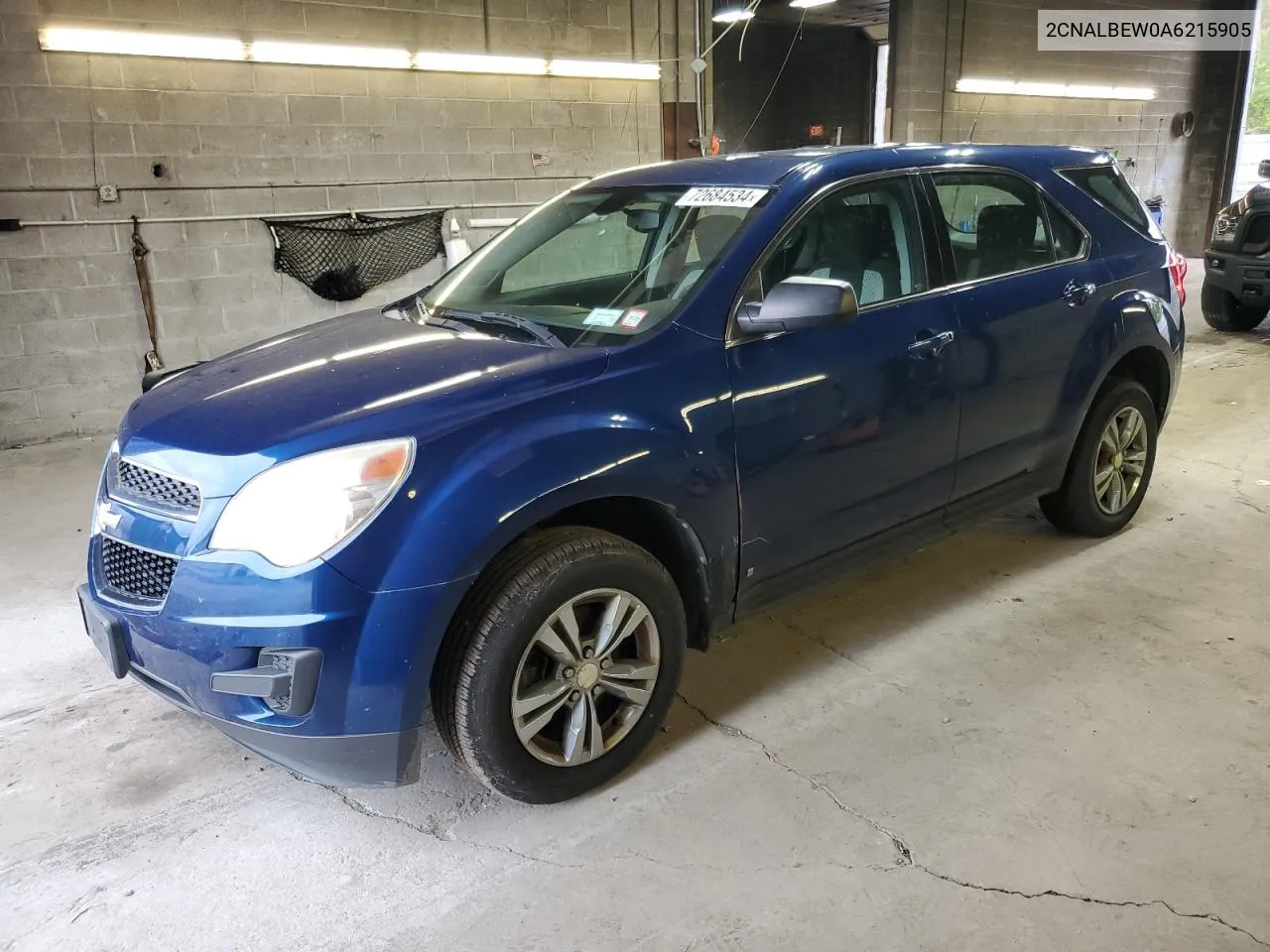 2010 Chevrolet Equinox Ls VIN: 2CNALBEW0A6215905 Lot: 72684534