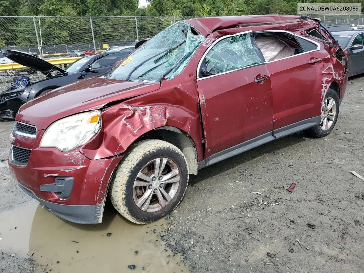 2010 Chevrolet Equinox Lt VIN: 2CNALDEW0A6208089 Lot: 72788744