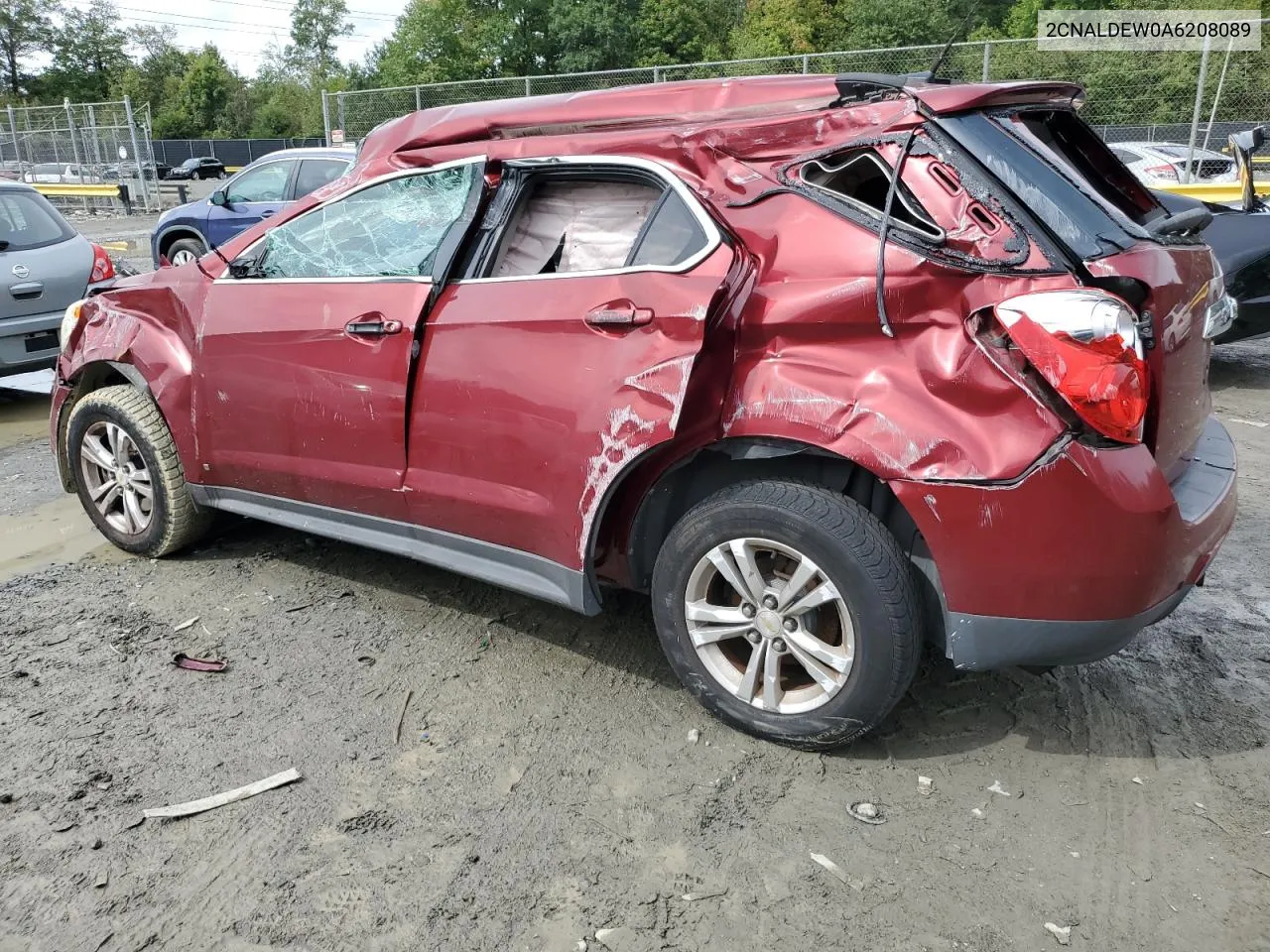 2010 Chevrolet Equinox Lt VIN: 2CNALDEW0A6208089 Lot: 72788744