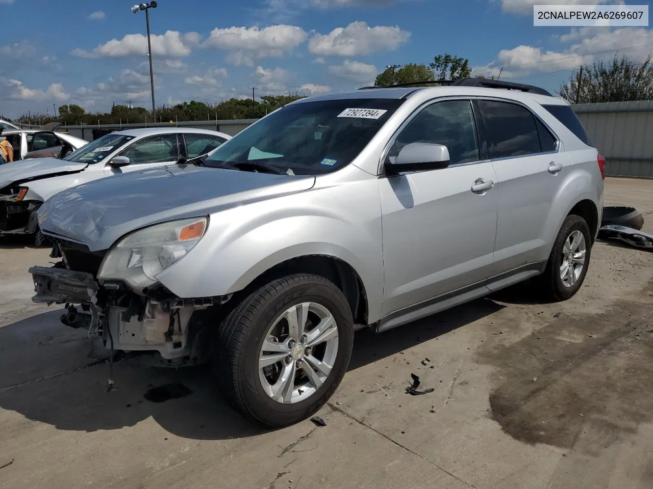 2010 Chevrolet Equinox Lt VIN: 2CNALPEW2A6269607 Lot: 72927394