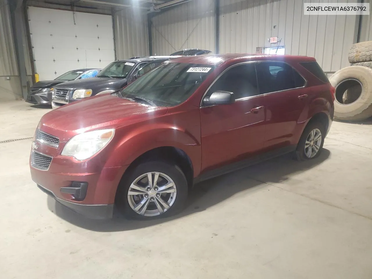 2010 Chevrolet Equinox Ls VIN: 2CNFLCEW1A6376792 Lot: 73127244