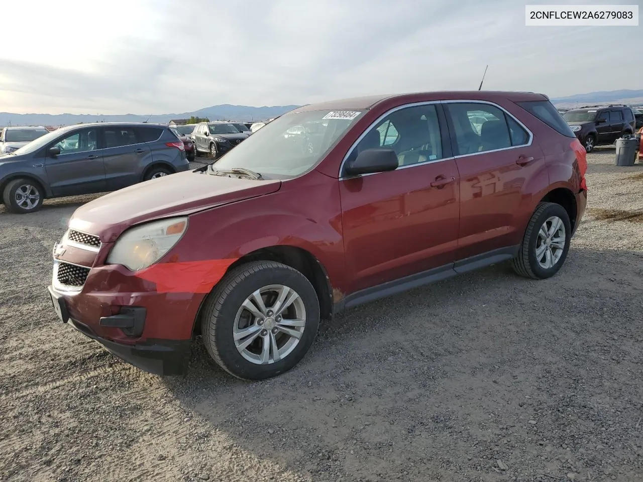 2010 Chevrolet Equinox Ls VIN: 2CNFLCEW2A6279083 Lot: 73298464