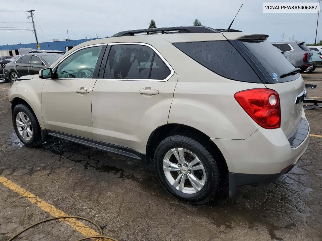 2CNALPEW8A6406887 2010 Chevrolet Equinox Lt