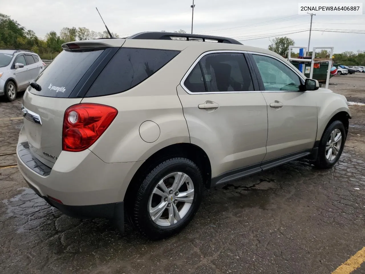 2CNALPEW8A6406887 2010 Chevrolet Equinox Lt