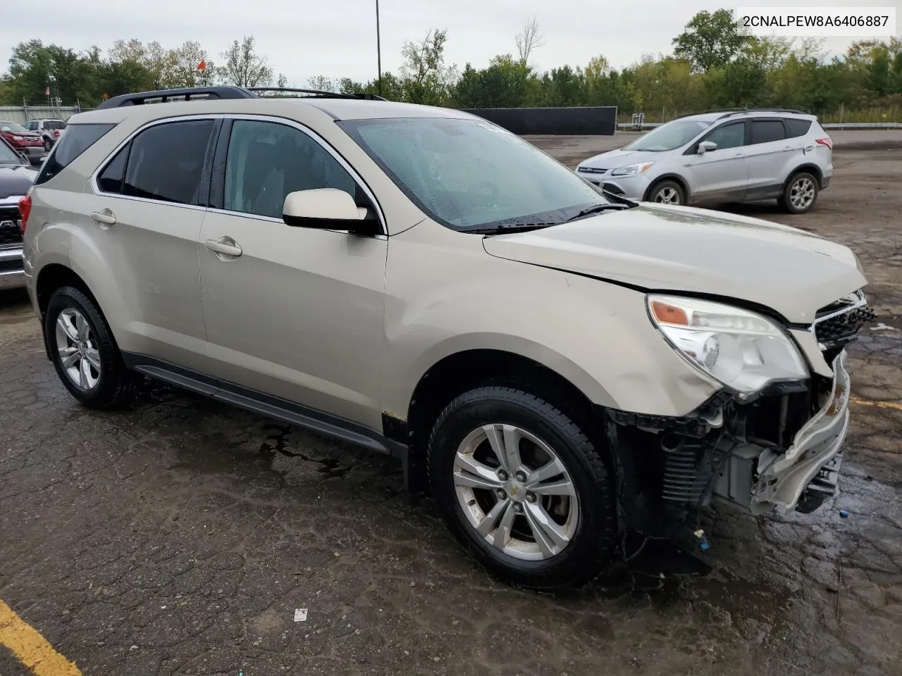 2CNALPEW8A6406887 2010 Chevrolet Equinox Lt