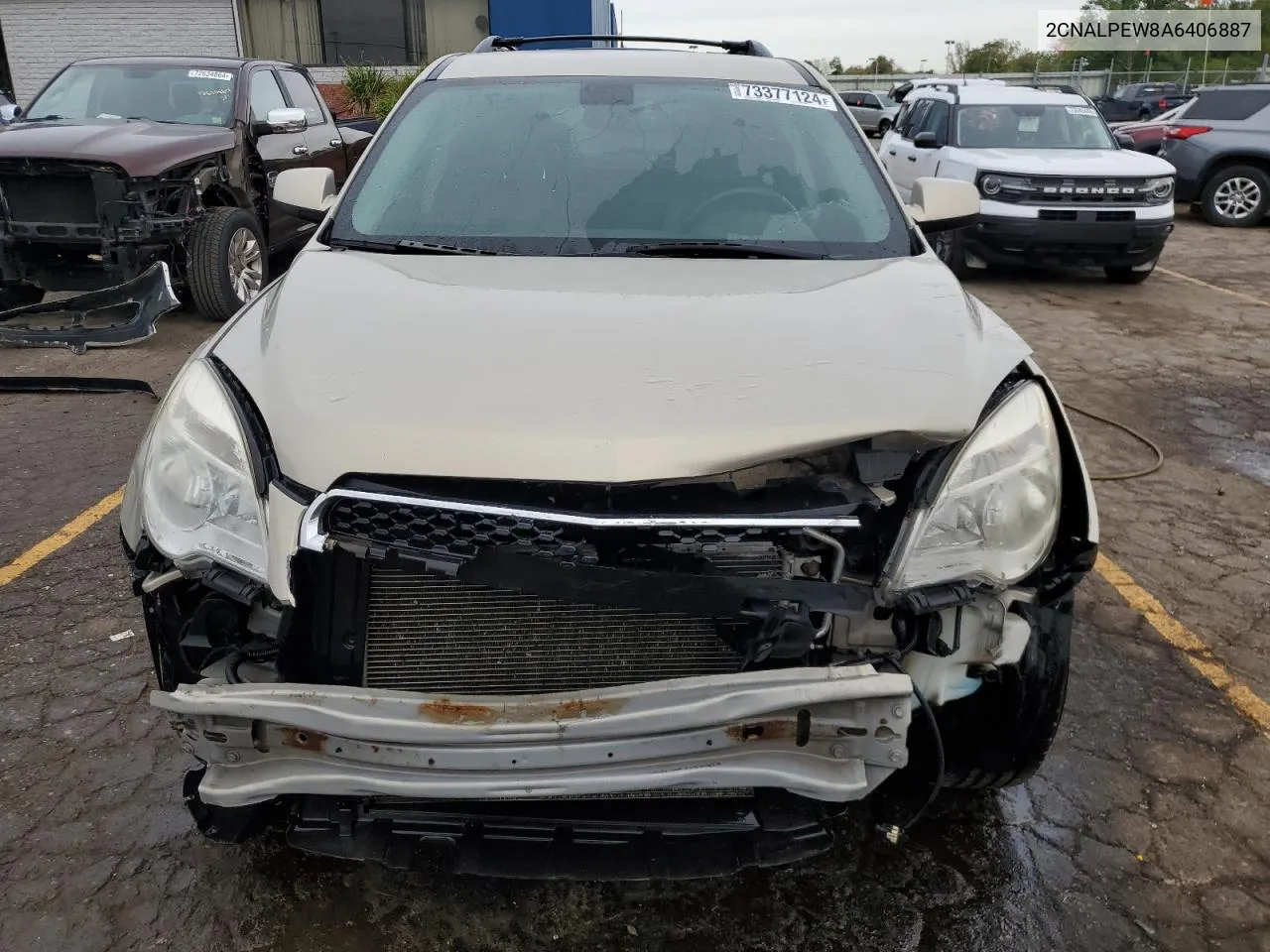 2CNALPEW8A6406887 2010 Chevrolet Equinox Lt