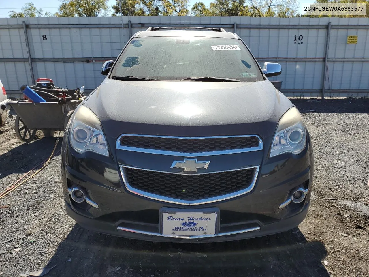 2010 Chevrolet Equinox Ltz VIN: 2CNFLGEW0A6383577 Lot: 74356404