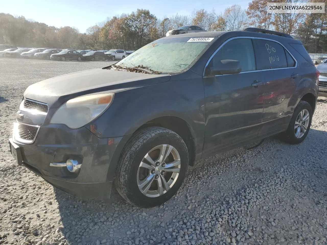 2CNFLNEW3A6229546 2010 Chevrolet Equinox Lt