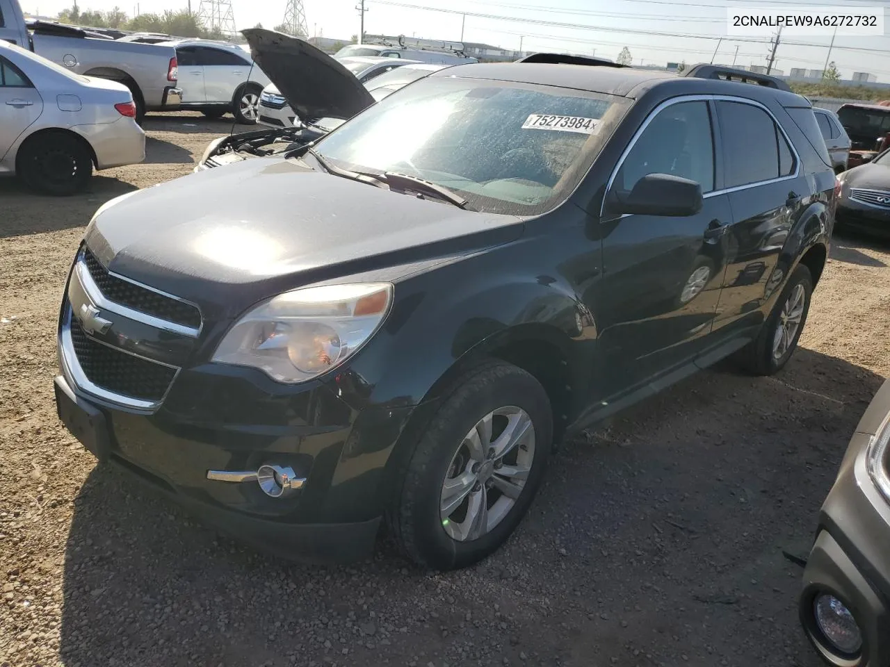 2010 Chevrolet Equinox Lt VIN: 2CNALPEW9A6272732 Lot: 75273984