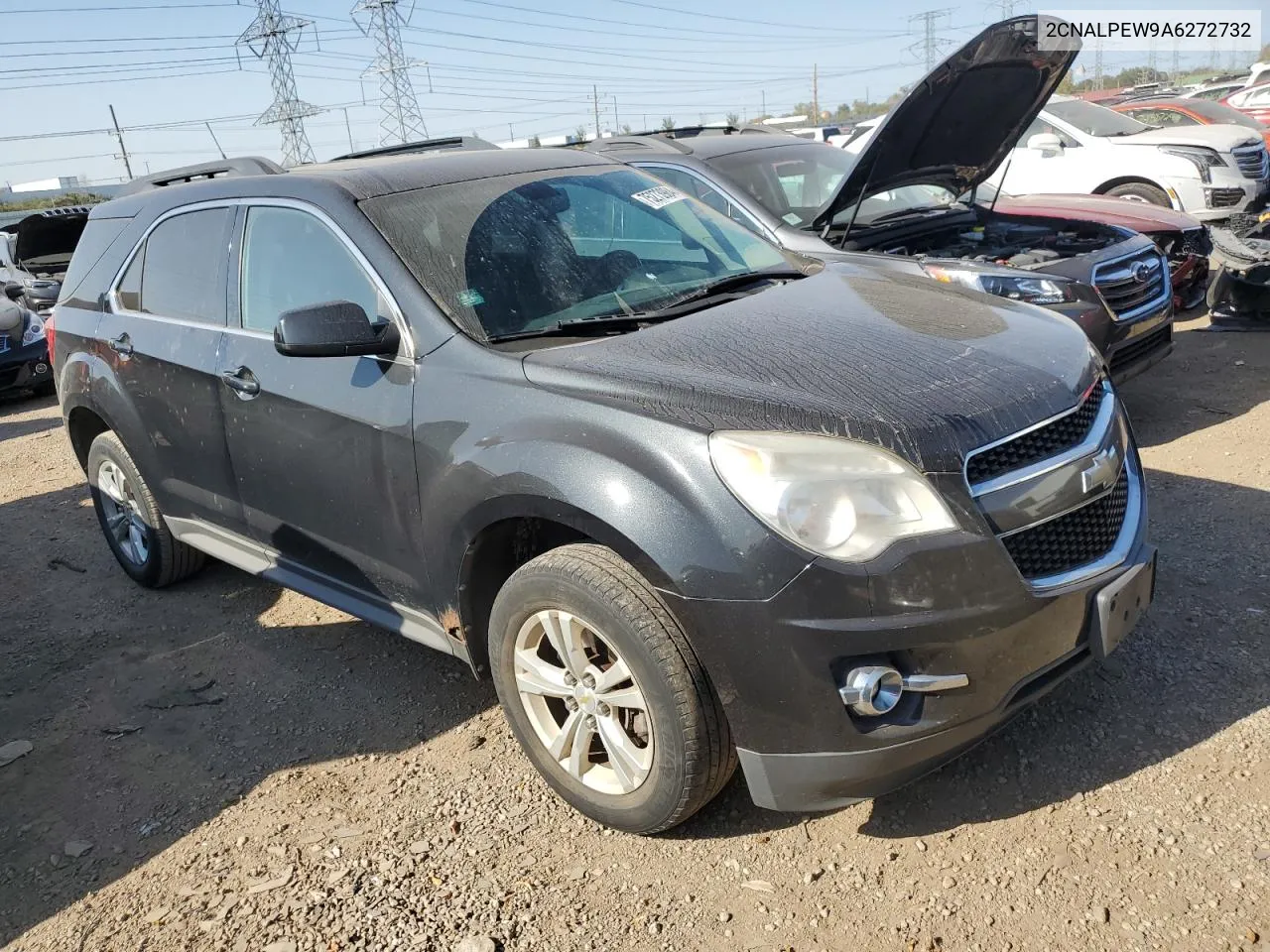 2CNALPEW9A6272732 2010 Chevrolet Equinox Lt