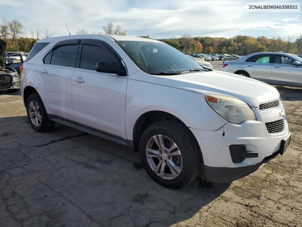 2010 Chevrolet Equinox Ls VIN: 2CNALBEW0A6358532 Lot: 75957554