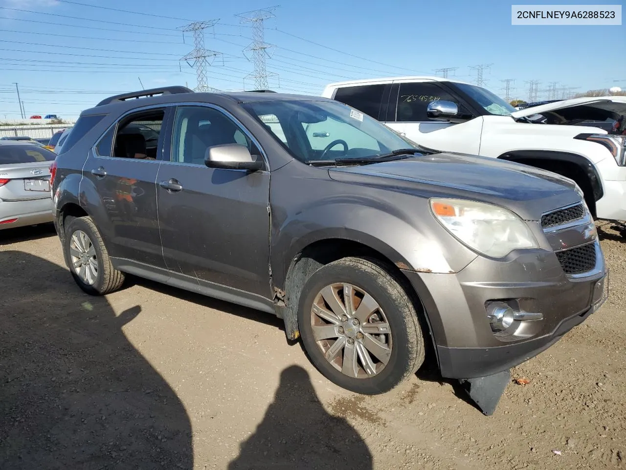 2CNFLNEY9A6288523 2010 Chevrolet Equinox Lt