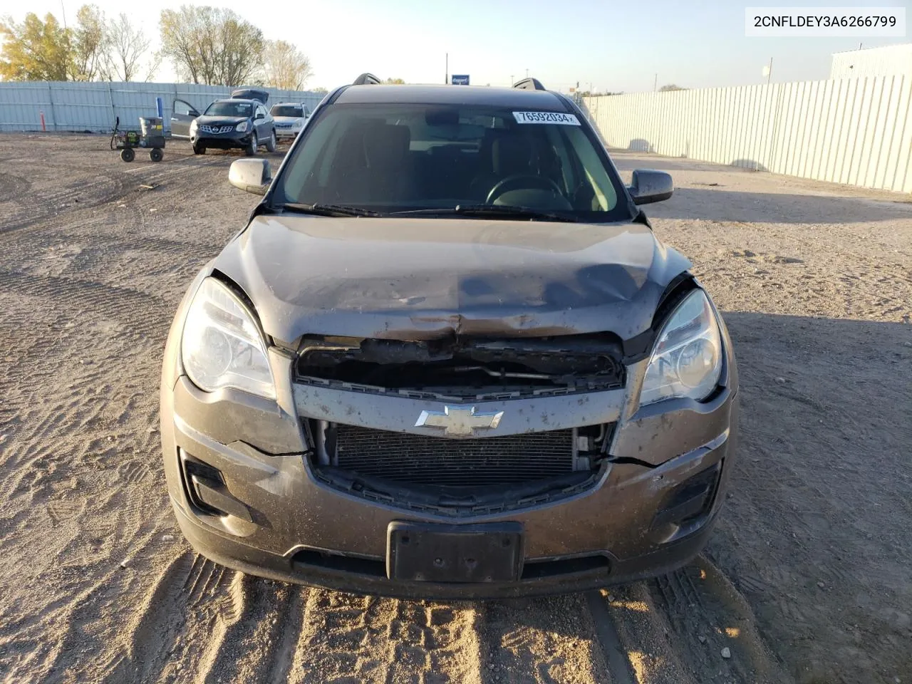 2010 Chevrolet Equinox Lt VIN: 2CNFLDEY3A6266799 Lot: 76592034