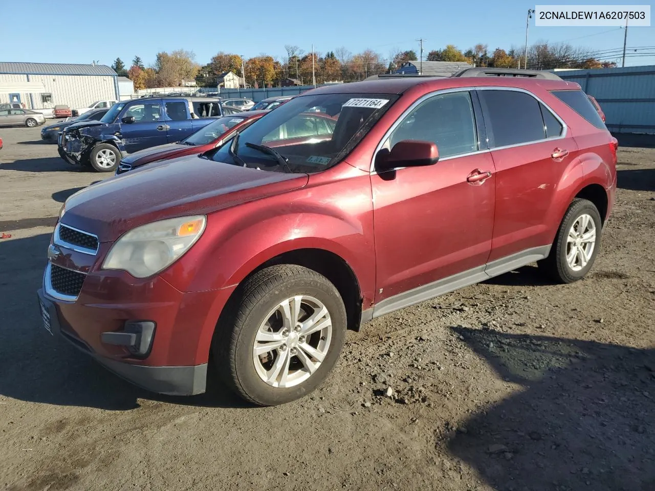 2010 Chevrolet Equinox Lt VIN: 2CNALDEW1A6207503 Lot: 77271164