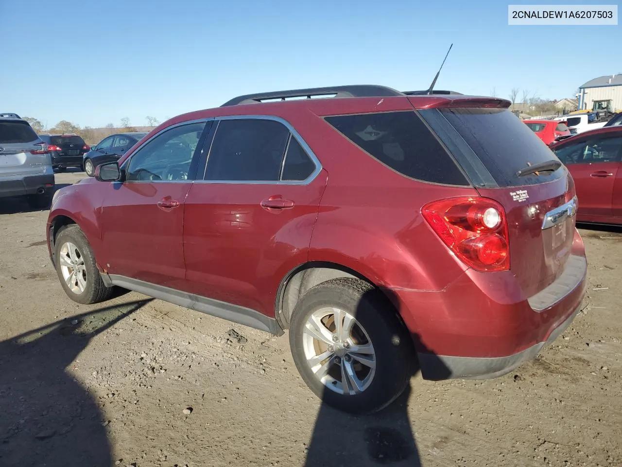 2CNALDEW1A6207503 2010 Chevrolet Equinox Lt