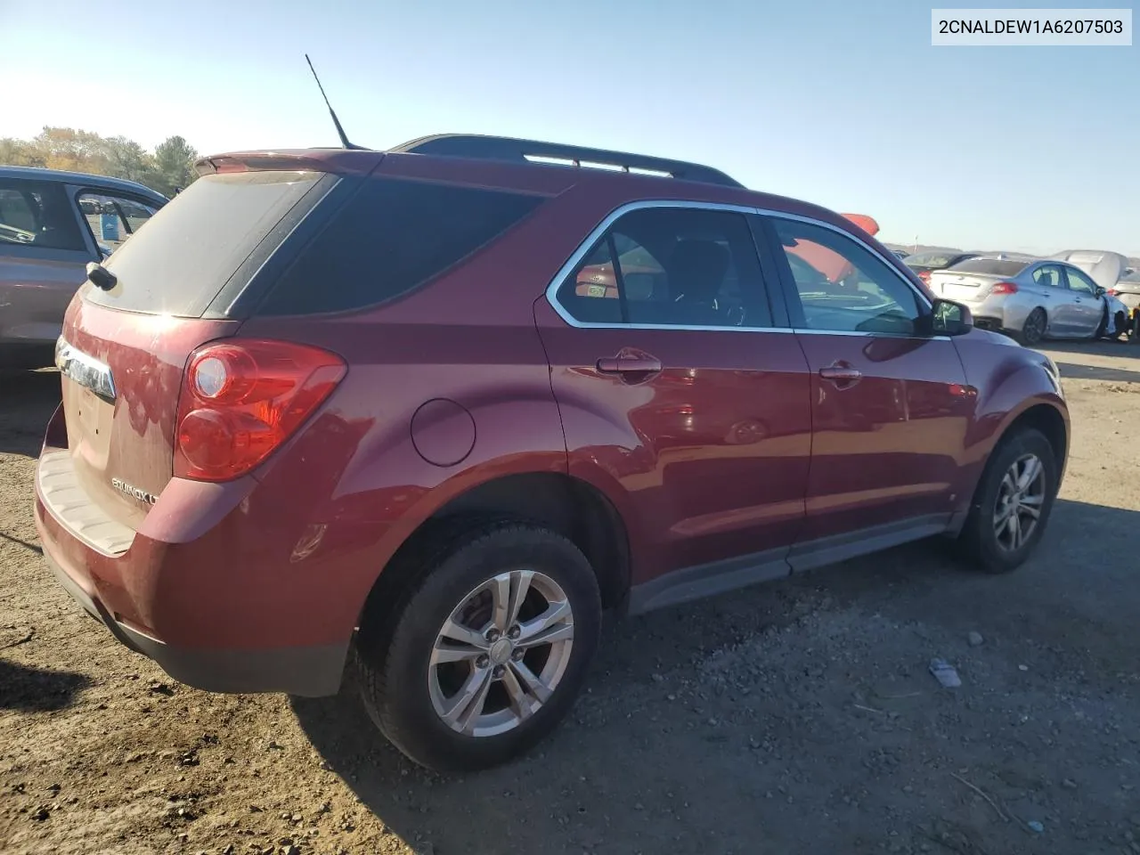 2CNALDEW1A6207503 2010 Chevrolet Equinox Lt