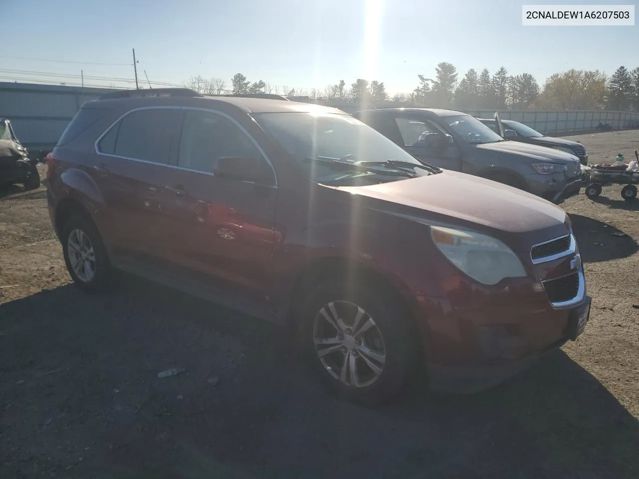 2CNALDEW1A6207503 2010 Chevrolet Equinox Lt