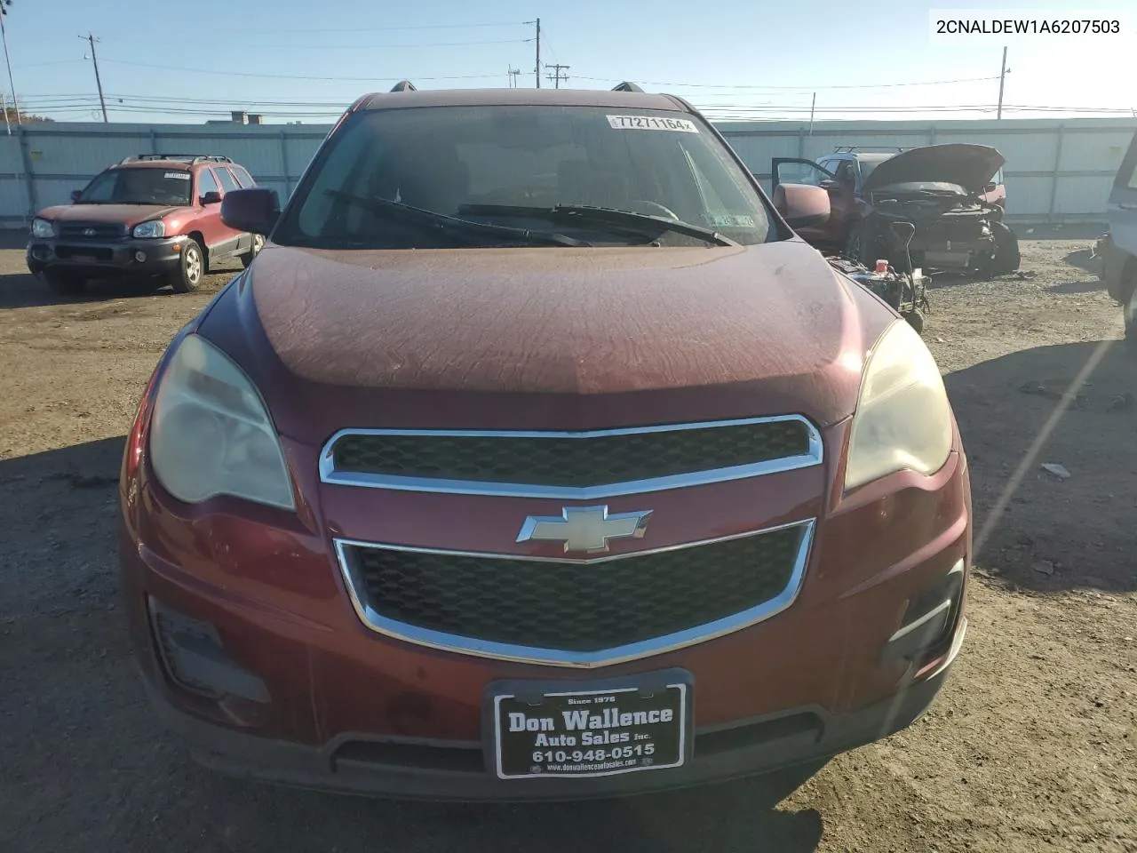 2CNALDEW1A6207503 2010 Chevrolet Equinox Lt