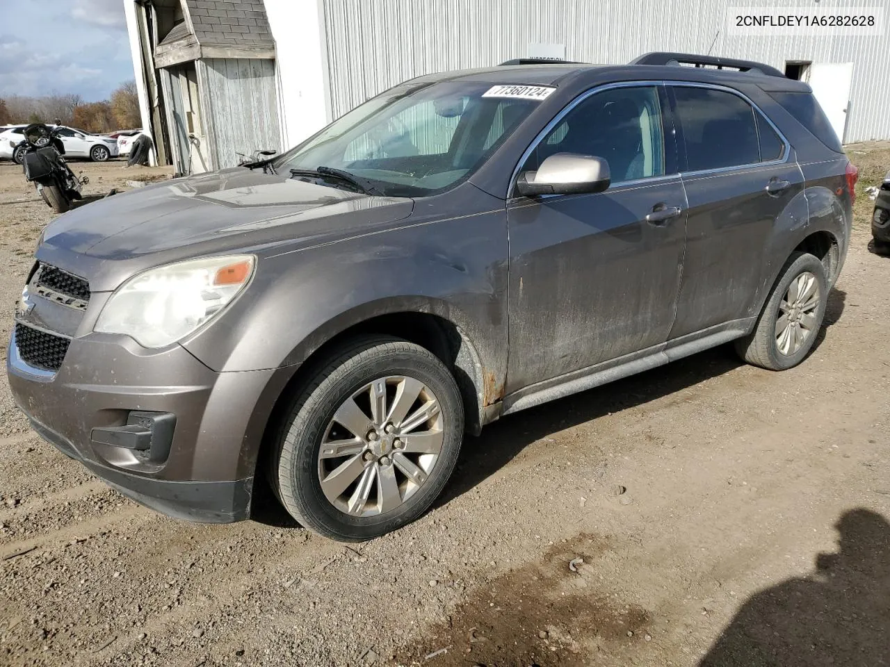 2010 Chevrolet Equinox Lt VIN: 2CNFLDEY1A6282628 Lot: 77360124