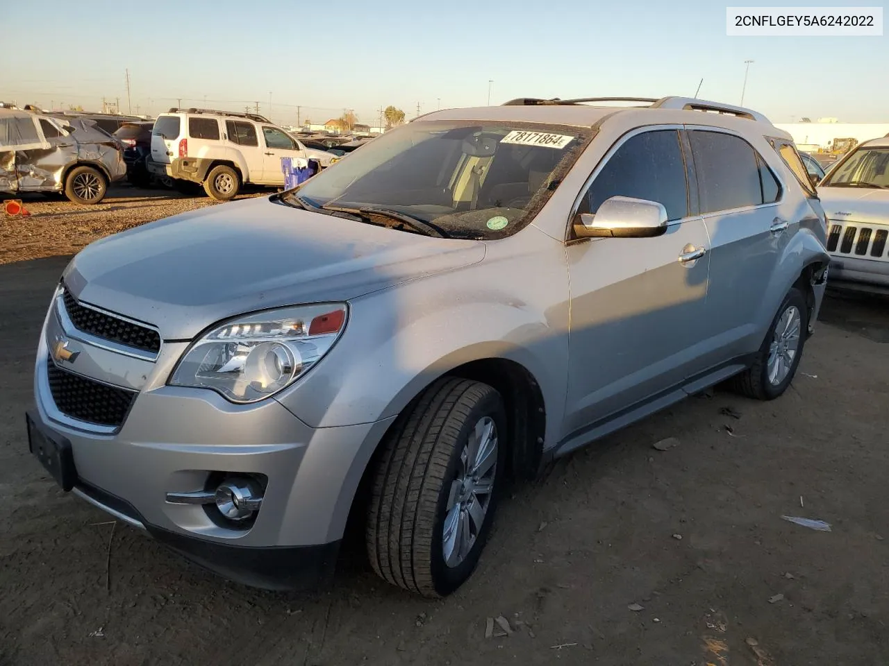 2010 Chevrolet Equinox Ltz VIN: 2CNFLGEY5A6242022 Lot: 78171864