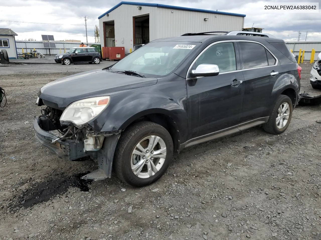 2010 Chevrolet Equinox Lt VIN: 2CNALPEW2A6383042 Lot: 78465024