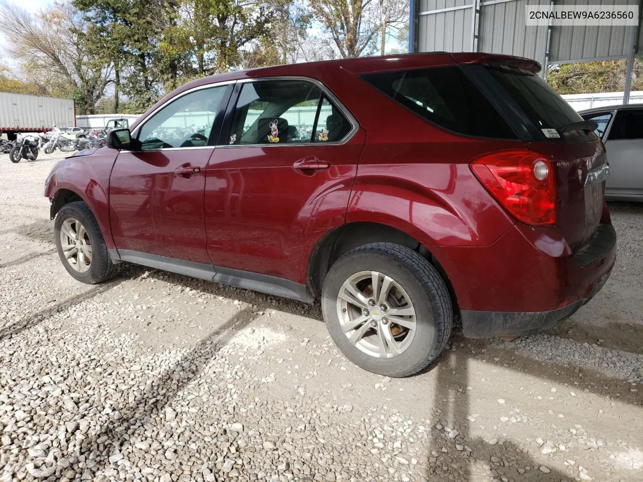 2010 Chevrolet Equinox Ls VIN: 2CNALBEW9A6236560 Lot: 78503174