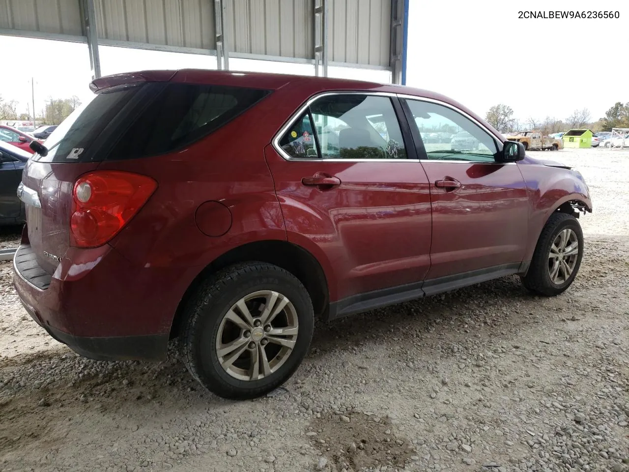 2010 Chevrolet Equinox Ls VIN: 2CNALBEW9A6236560 Lot: 78503174