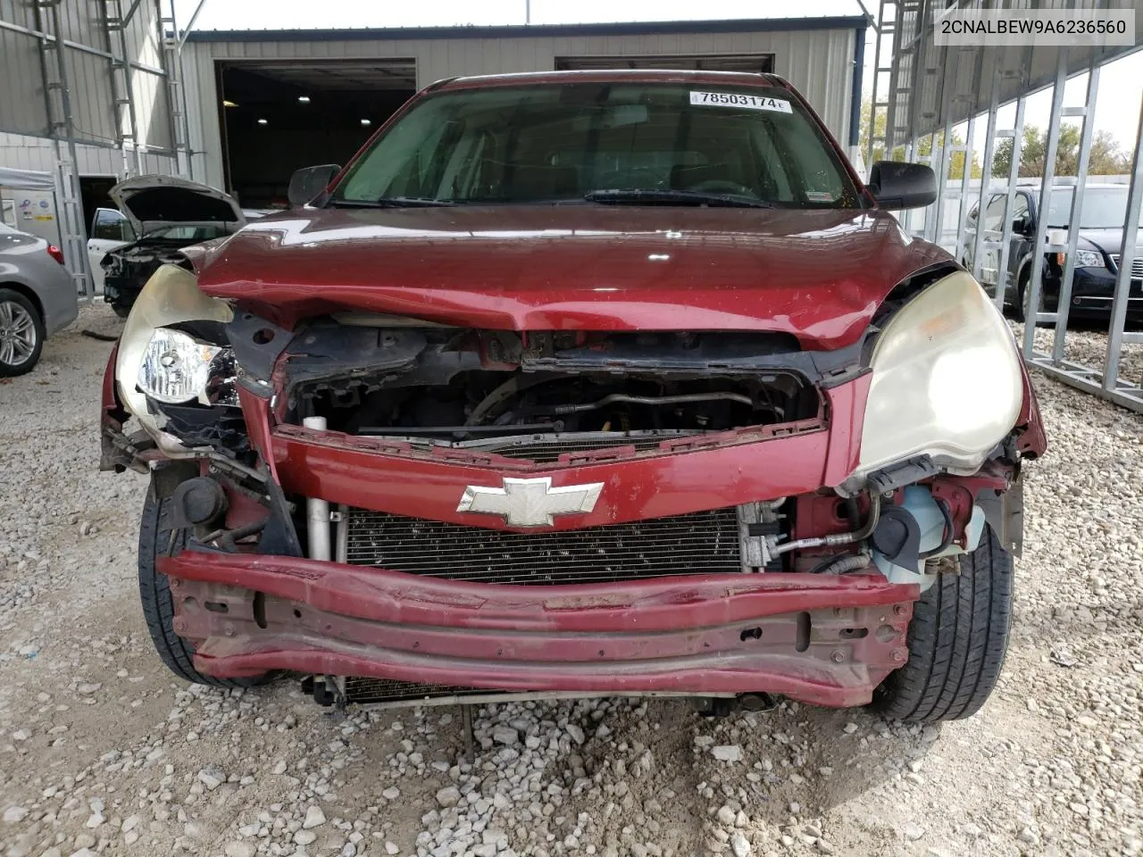 2010 Chevrolet Equinox Ls VIN: 2CNALBEW9A6236560 Lot: 78503174