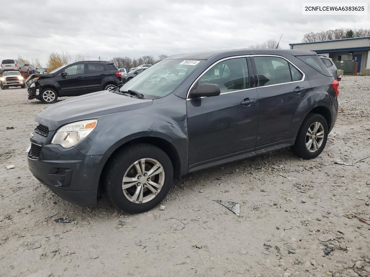 2010 Chevrolet Equinox Ls VIN: 2CNFLCEW6A6383625 Lot: 78603114